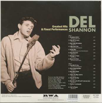 LP Del Shannon: Greatest Hits & Finest Performances 145051