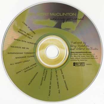 CD Delbert McClinton: Nothing Personal 352054