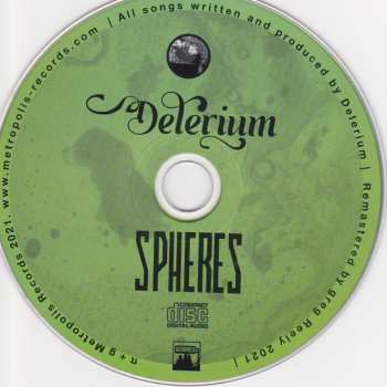 CD Delerium: Spheres 415292