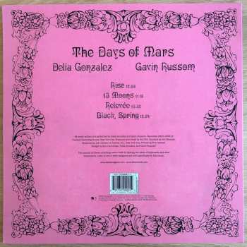 2LP Delia Gonzalez & Gavin Russom: The Days Of Mars 460347