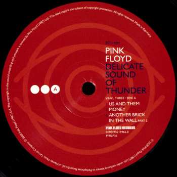 3LP Pink Floyd: Delicate Sound Of Thunder 9337