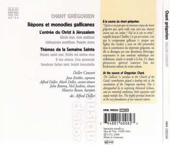 CD Deller Consort: Chant Grégorien: Répons Et Monodies Gallicanes 194668