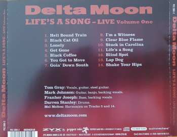 CD Delta Moon: Life's A Song-Live Volume One 123557