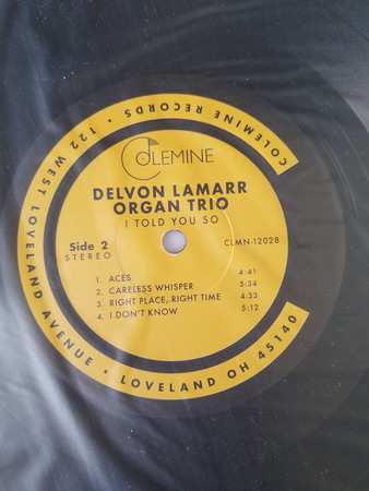 LP Delvon LaMarr Organ Trio: I Told You So 79011