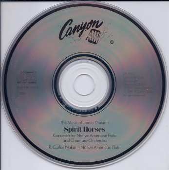 CD James DeMars: Spirit Horses (Concerto For Native American Flute And Chamber Orchestra) 512657