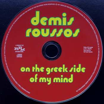 CD Demis Roussos: On The Greek Side Of My Mind 238263