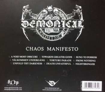 CD Demonical: Chaos Manifesto DIGI 6778
