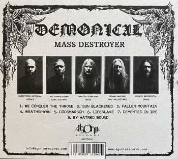 CD Demonical: Mass Destroyer DIGI 392774