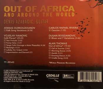 CD Denis Azabagic: Out Of Africa And Around The World 126761