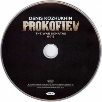CD Denis Kozhukhin: Prokofiev (The War Sonatas 6•7•8) 336564