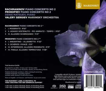 SACD Denis Matsuev: Rachmaninov: Piano Concerto No. 2; Prokofiev: Piano Concerto No. 2 293118