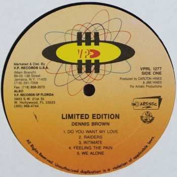LP Dennis Brown: Limited Edition 307607