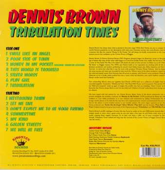 LP Dennis Brown: Tribulation Times 62628