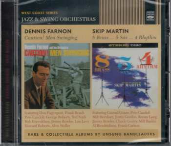 Album Dennis Farnon: Caution! Men Swinging & 8 Brass ... 5 Sax ... 4 Rhythm