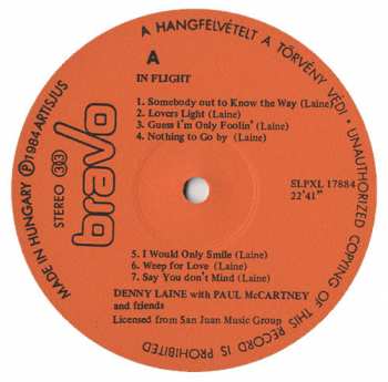 LP Denny Laine: In Flight 408322