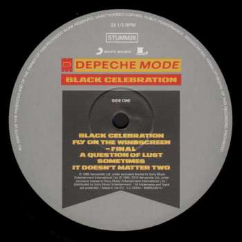 LP Depeche Mode: Black Celebration 4797