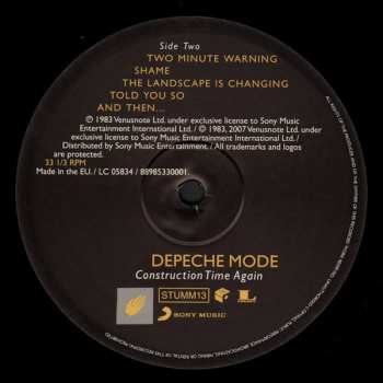 LP Depeche Mode: Construction Time Again 7903