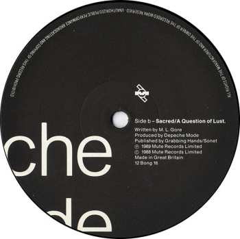 LP Depeche Mode: Everything Counts, Nothing, Sacred, A Question Of Lust