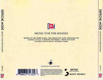 CD Depeche Mode: Music For The Masses