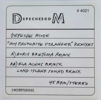 LP Depeche Mode: My Favourite Stranger (Remixes) LTD | NUM 534075