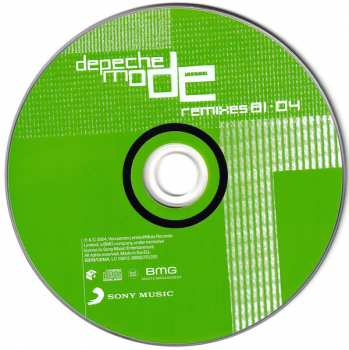 CD Depeche Mode: Remixes 81·04 30077