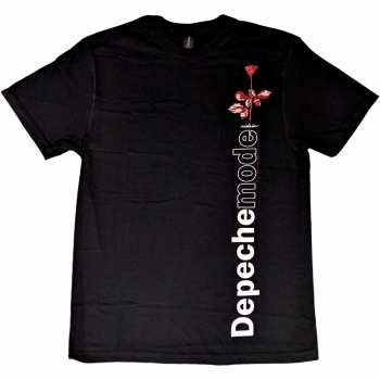 Merch Depeche Mode: Depeche Mode Unisex T-shirt: Violator Side Rose (large) L