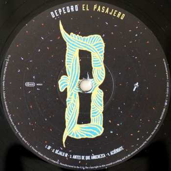 2LP/CD DePedro: El Pasajero 86428