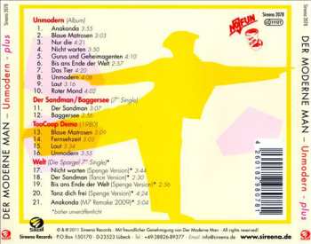 CD Der Moderne Man: Unmodern - Plus 118500