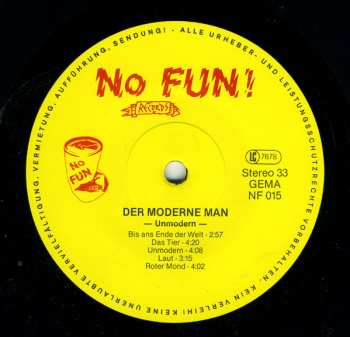 LP Der Moderne Man: Unmodern LTD | CLR 417221