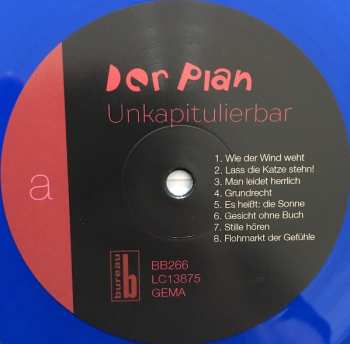 LP/CD/SP Der Plan: Unkapitulierbar DLX | LTD | NUM | CLR 86180