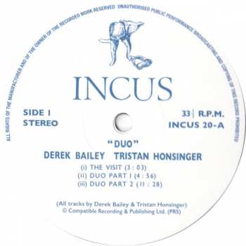 LP Derek Bailey: Duo 401808
