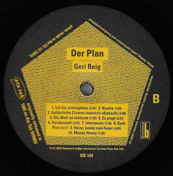 LP Der Plan: Geri Reig 492445