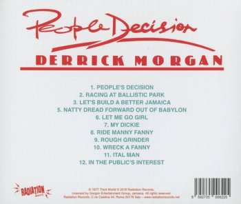 LP Derrick Morgan: People Decision 347795