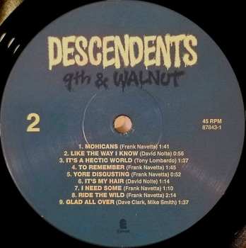 LP Descendents: 9th & Walnut 124906