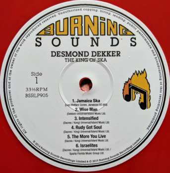 LP Desmond Dekker: The King Of Ska CLR 150613