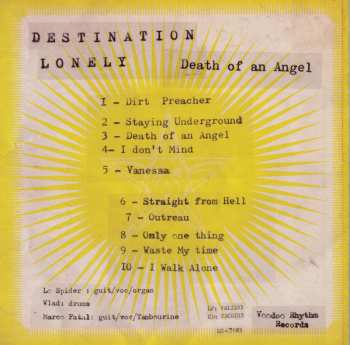 CD Destination Lonely: Death Of An Angel 530771