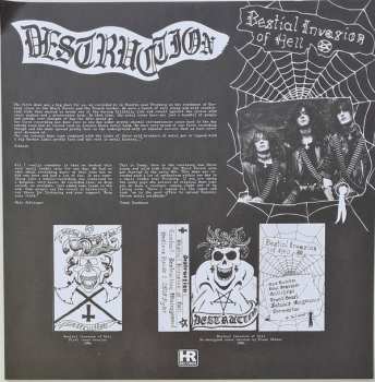 LP Destruction: Bestial Invasion Of Hell LTD | CLR 430413
