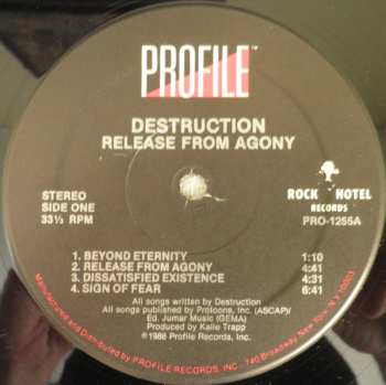 LP Destruction: Release From Agony 30024