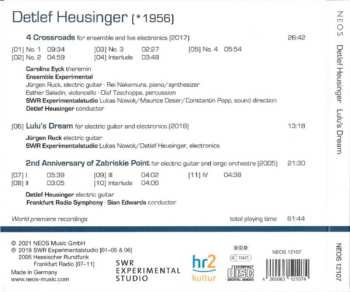 CD Detlef Heusinger: Lulu's Dream 486948
