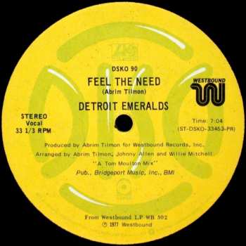 Album Detroit Emeralds: Feel The Need