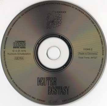 CD Deuter: Ecstasy 185472