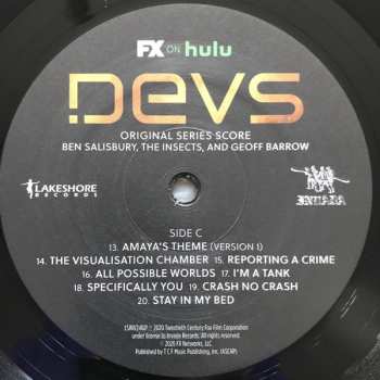 3LP Ben Salisbury: Devs (Original Series Score) 9624