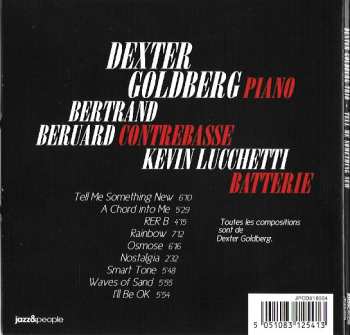 CD Dexter Goldberg Trio: Tell Me Something New 538913