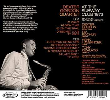 2CD Dexter Gordon: At The Subway Club 1973 328811