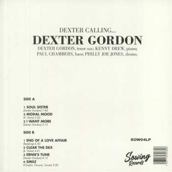 LP Dexter Gordon: Dexter Calling . . . LTD | CLR 395904