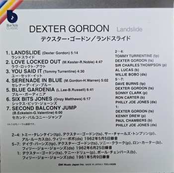 CD Dexter Gordon: Landslide LTD 506980