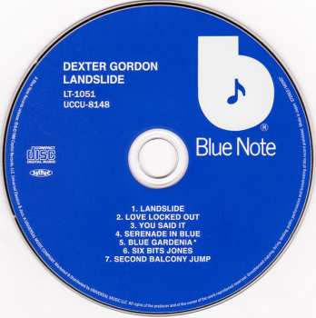 CD Dexter Gordon: Landslide LTD 506980