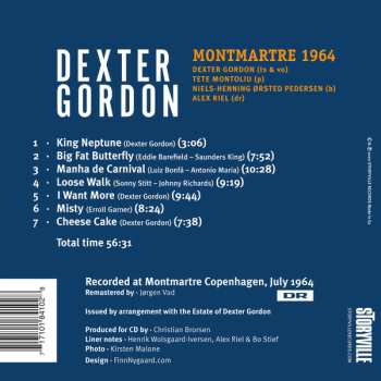 CD Dexter Gordon: Montmartre 1964 463576