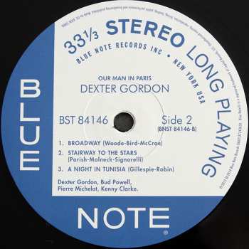 LP Dexter Gordon: Our Man In Paris 450130