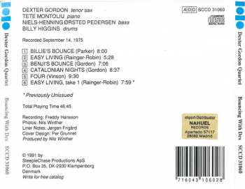 CD Dexter Gordon Quartet: Bouncin' With Dex 299654